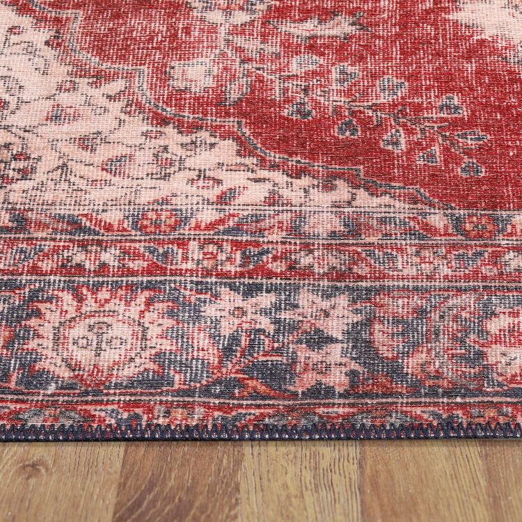 Large View Diva Red Classic Overdyed Rug