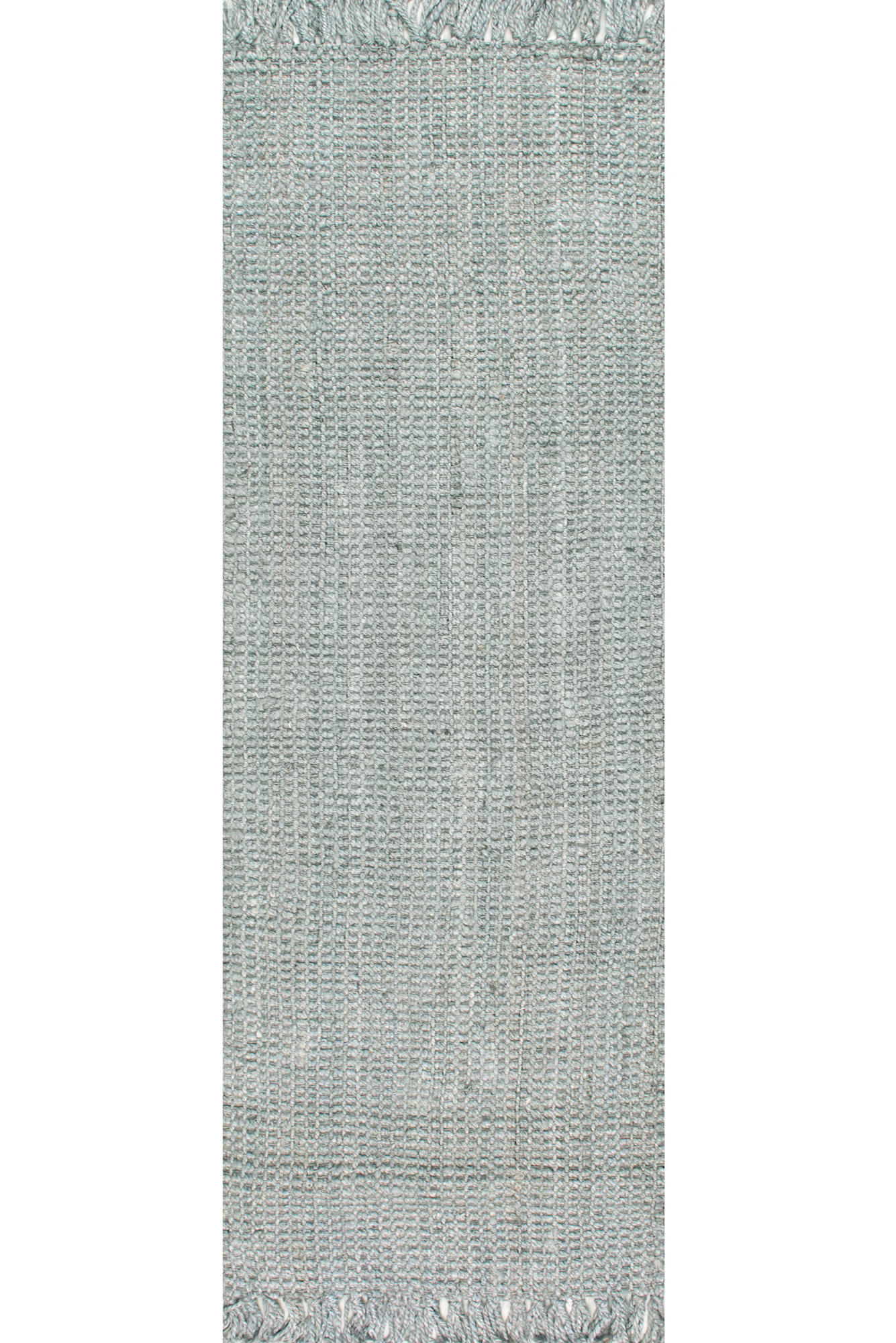 Large View Dyed Jute Grey Hand Woven Rug