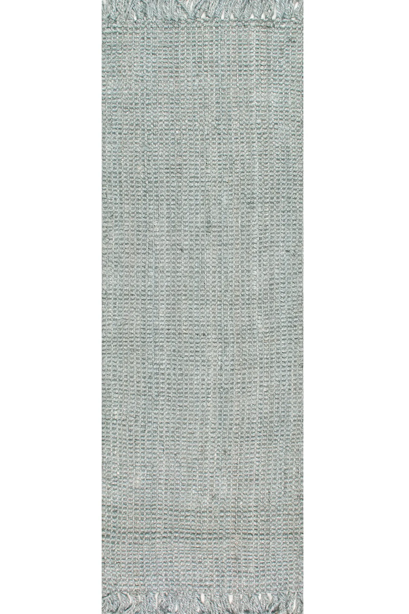 Dyed Jute Grey Hand Woven Rug