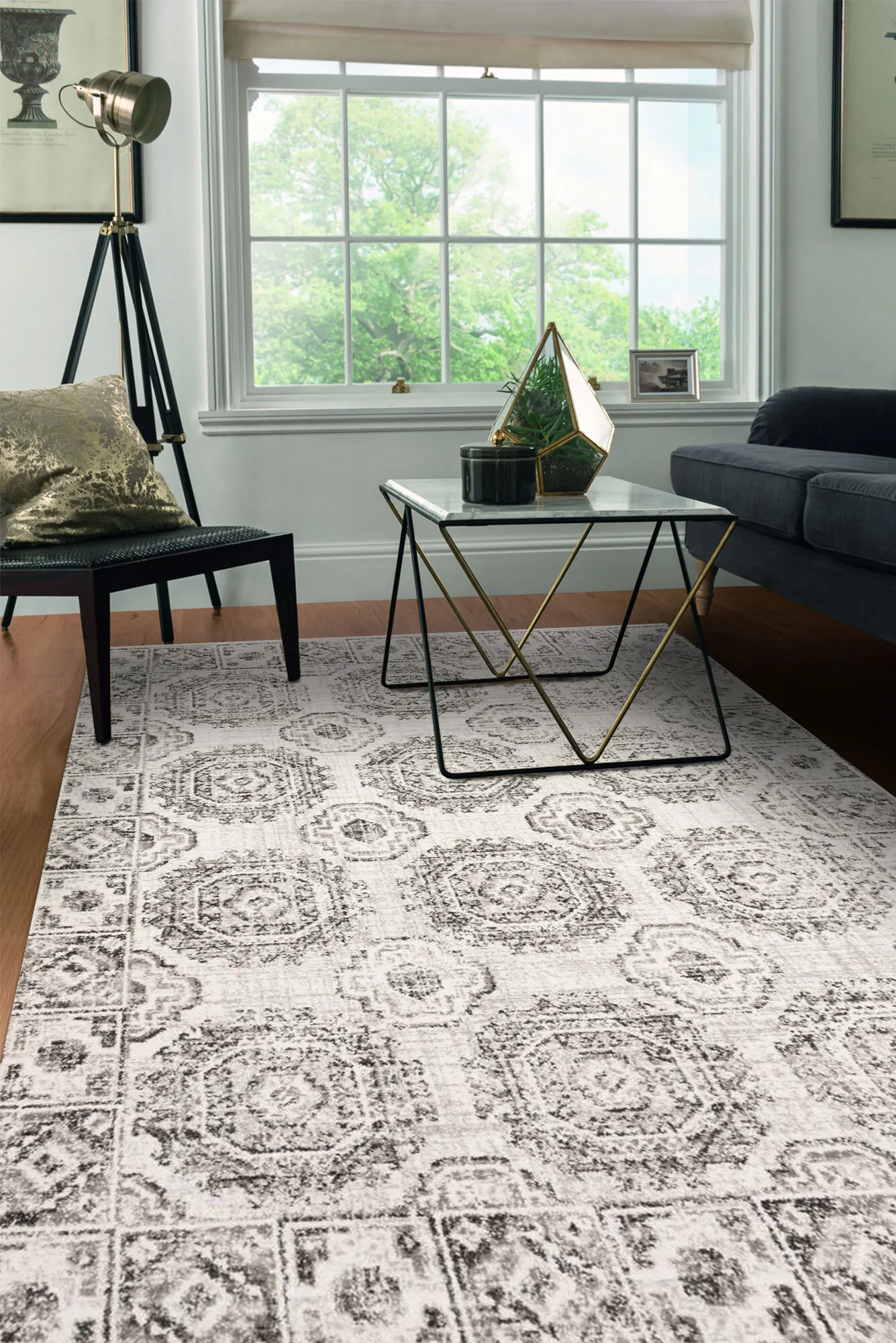 Erin Transitional Geometric Rug