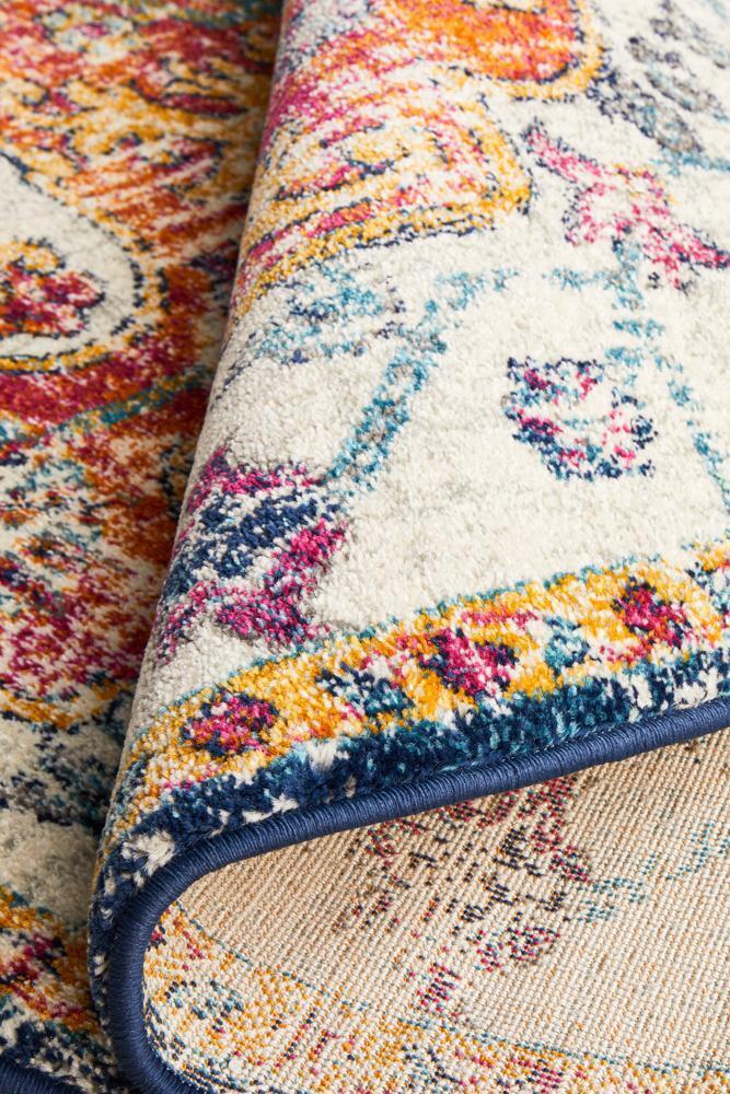 Large View Elana Classic Overdyed Round Rug