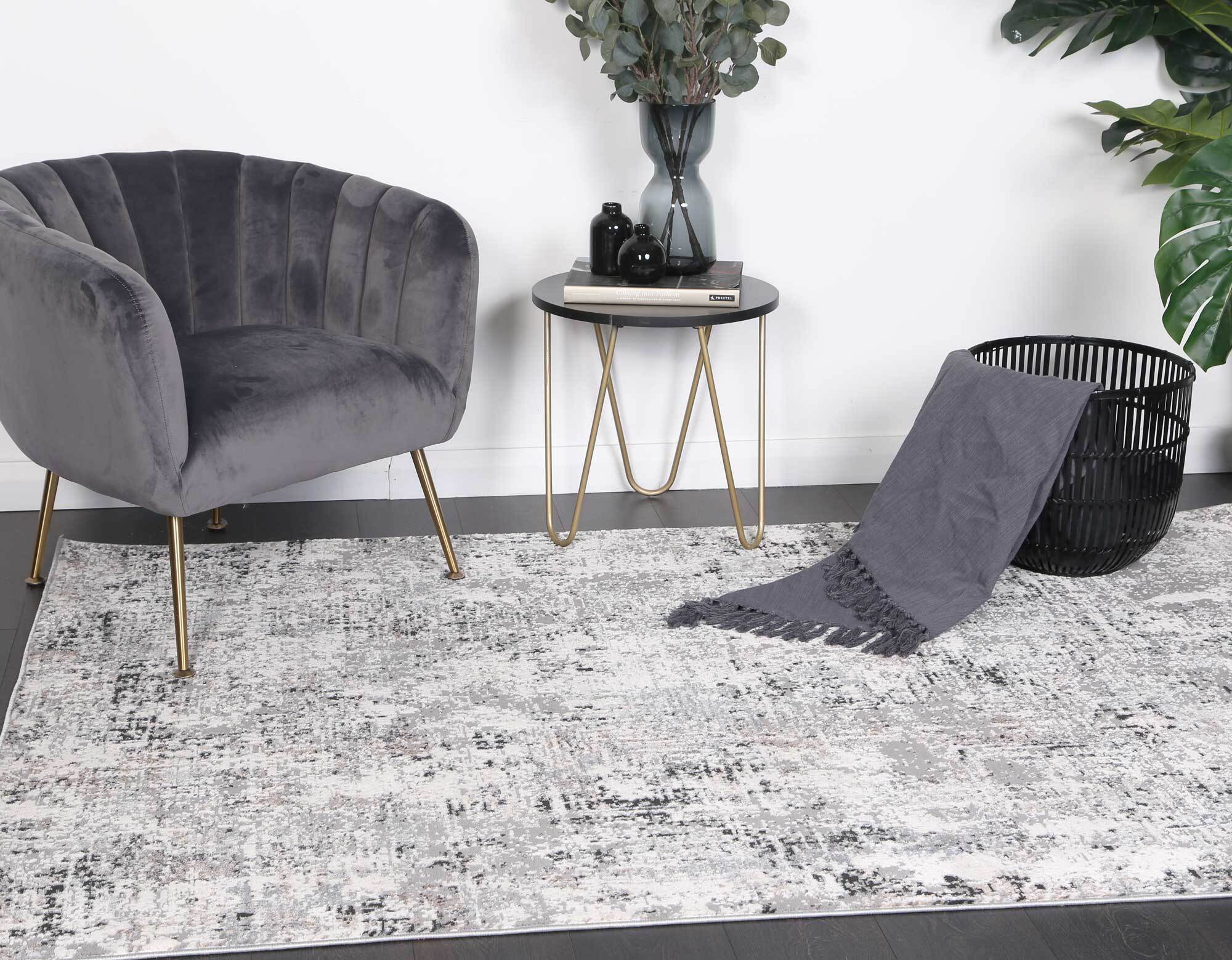 Large View Elvis Transitional Abstract Rug
