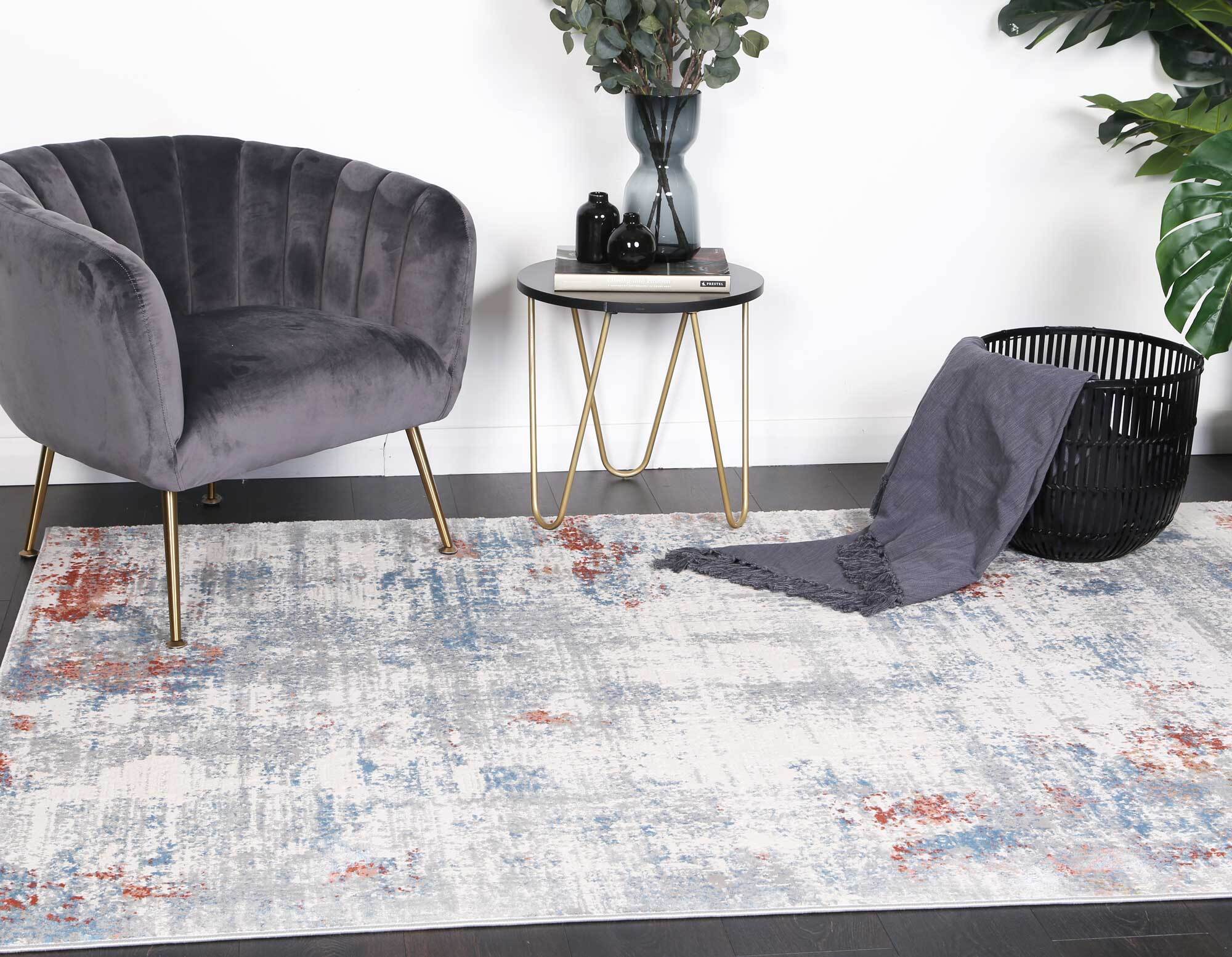 Large View Elvis Overdyed Contemporary Rug