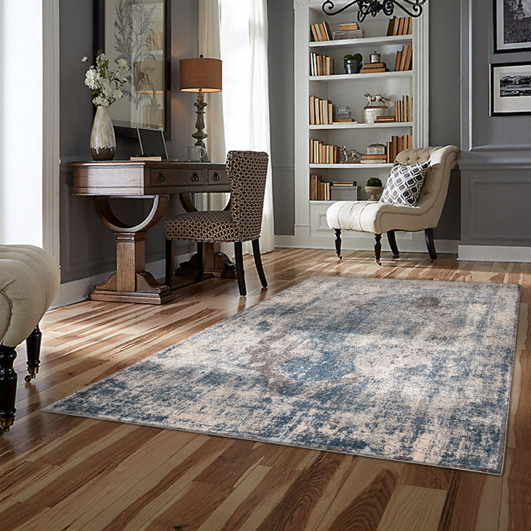 Large View Eris Contemporary Overdyed Rug