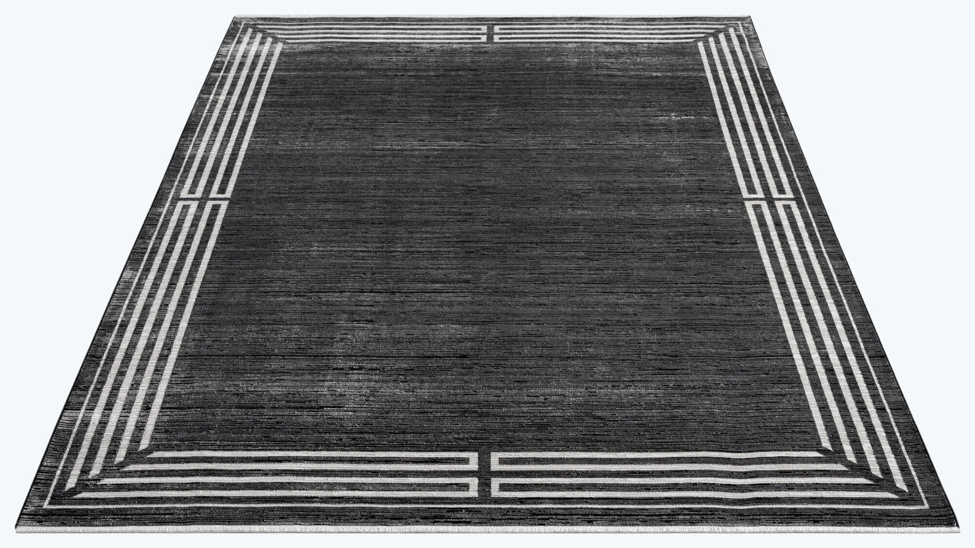 Large View Fendi Plain Border Rug