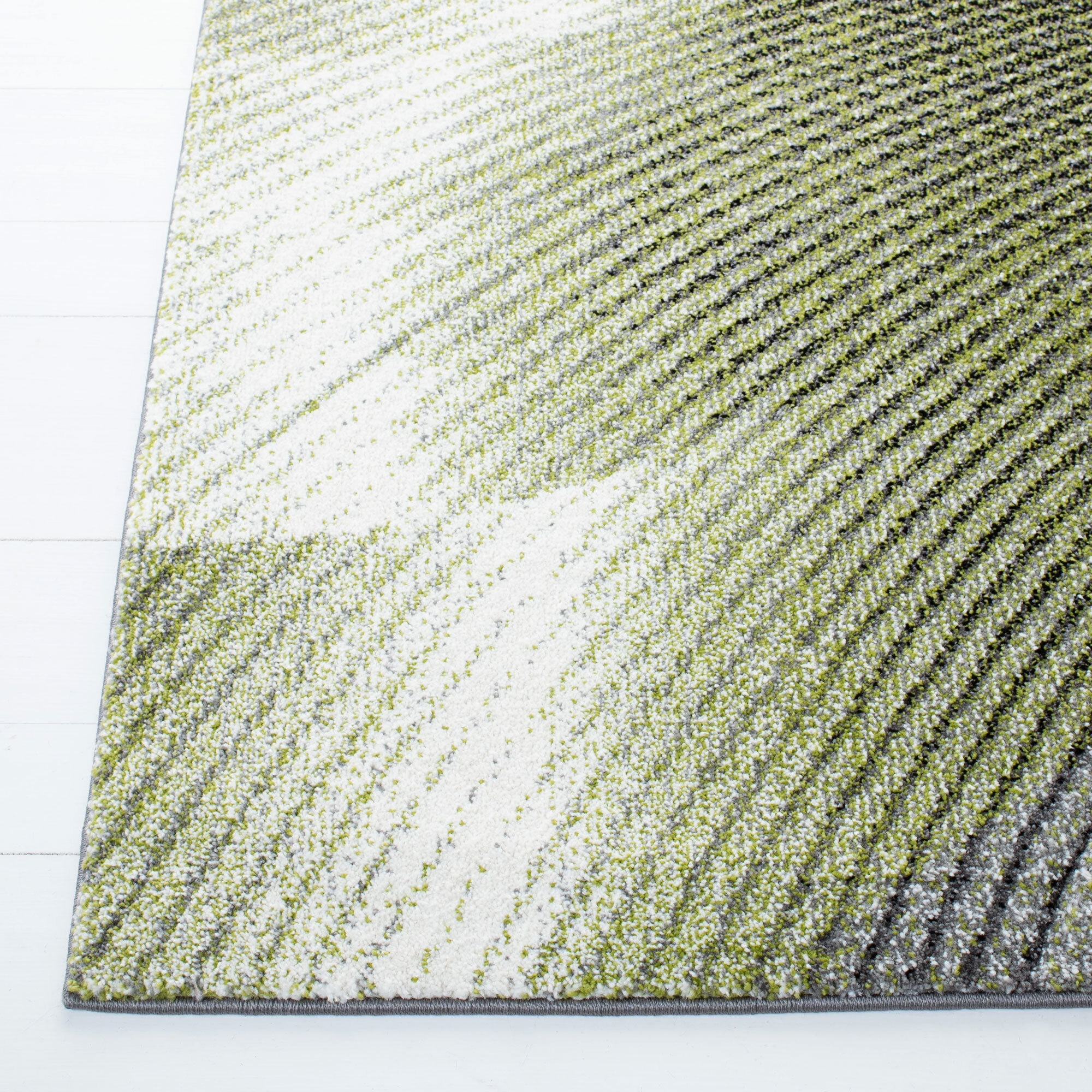Large View Freya Wavy Modern Abstract Rug