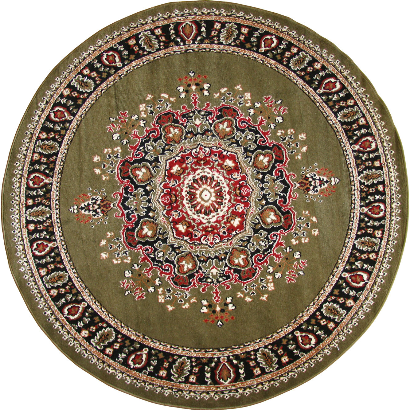 Large View Gil Traditional Medallion Rug