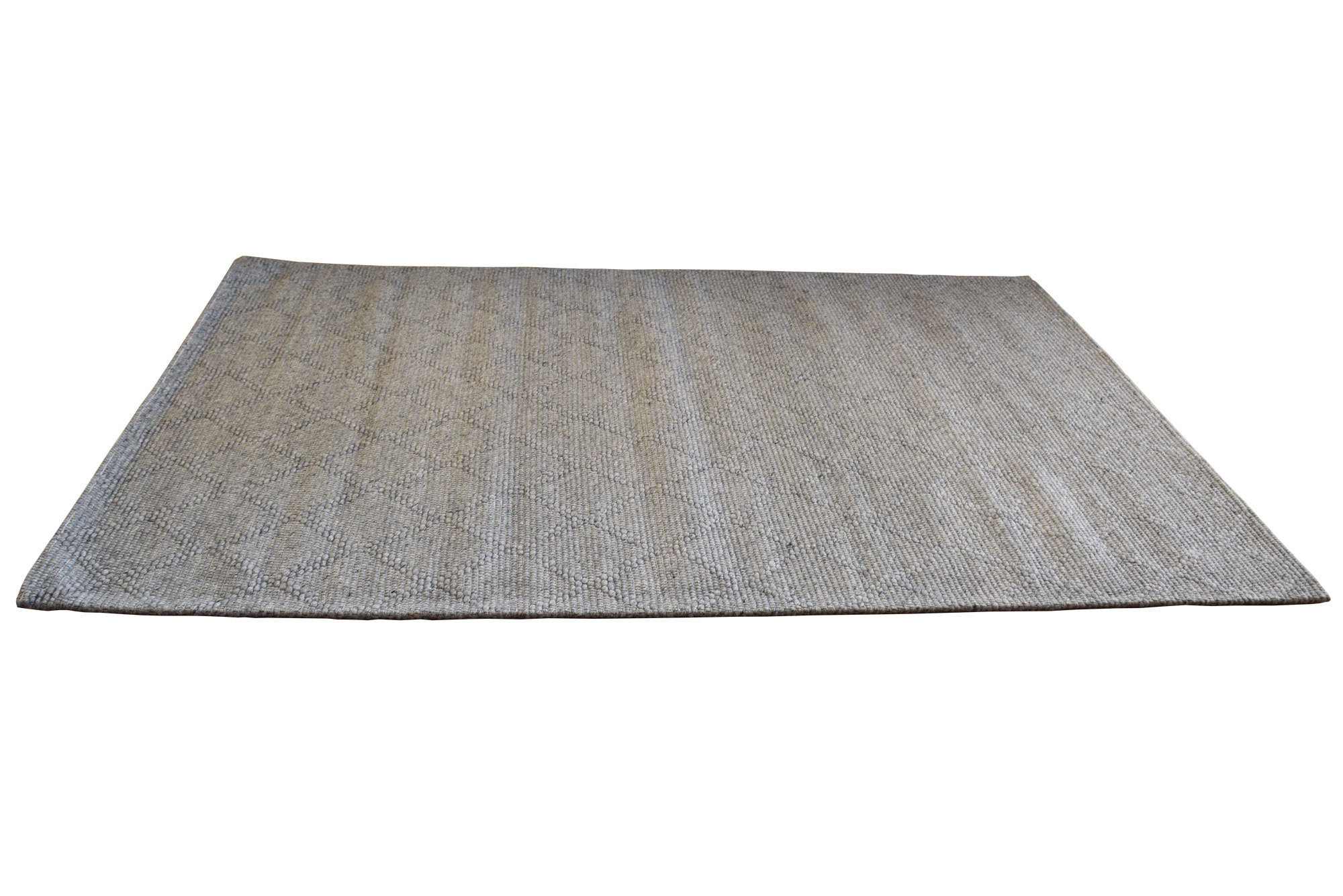 Large View Harper Wool Trellis Pattern Rug