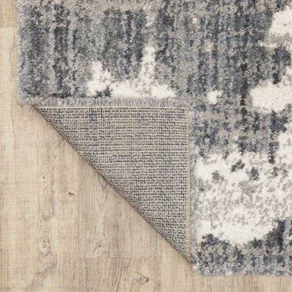 Kupa Modern Grey Shaggy Rug