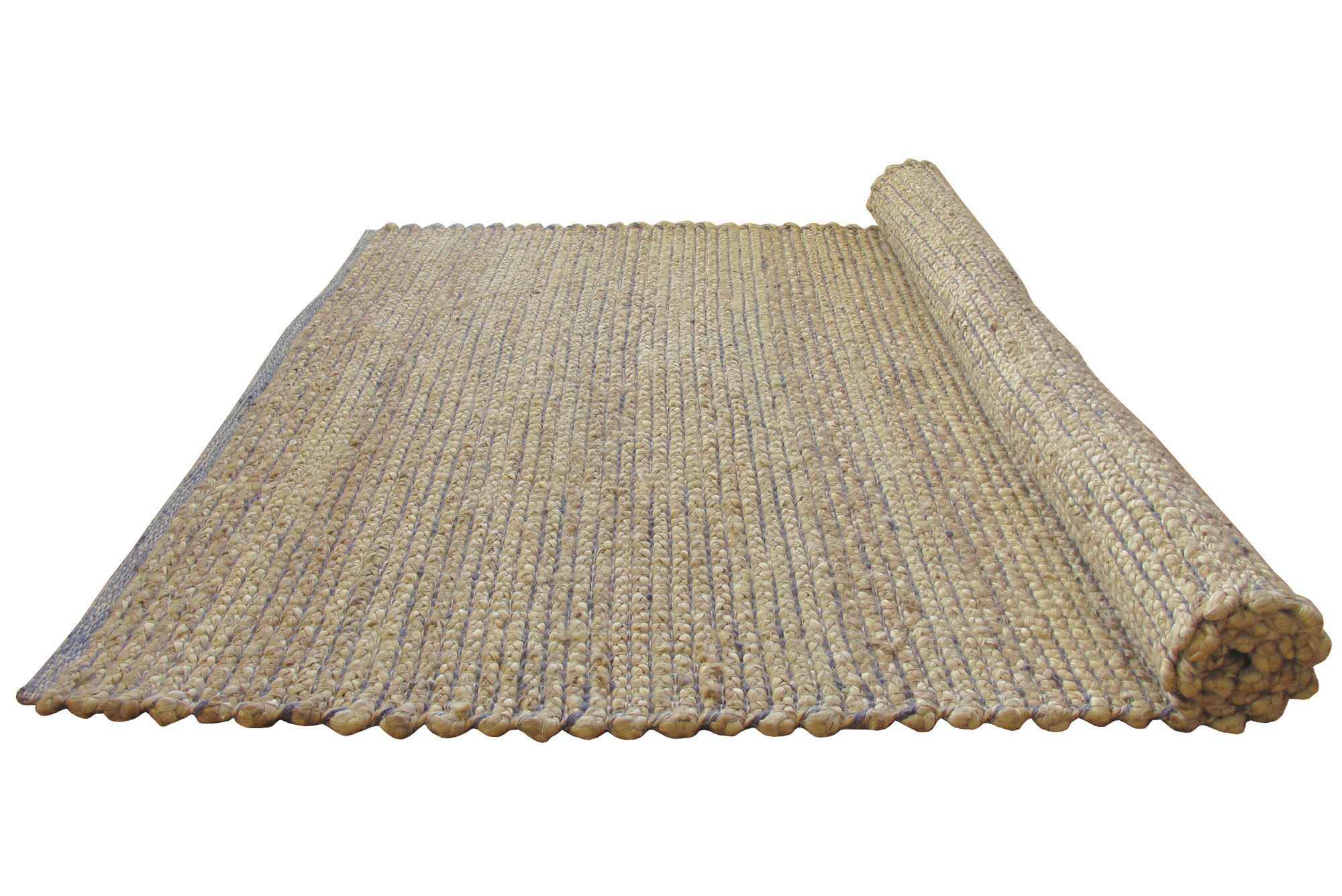 Loft Hand Loomed Beige Jute Rug