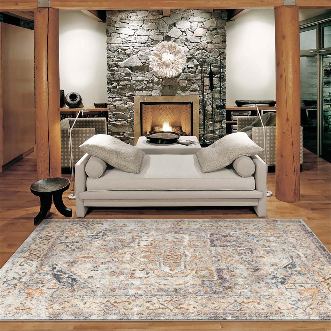 Lexi Transitional Medallion Rug