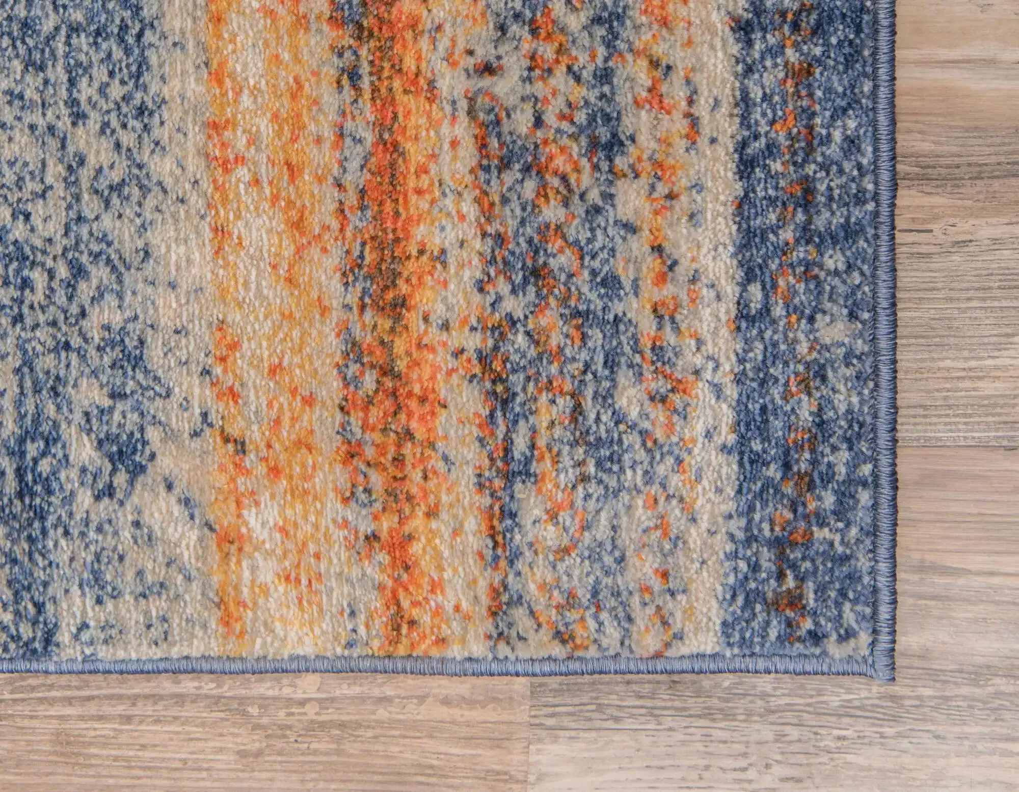 Large View Lisa Contemporary Striped Rug