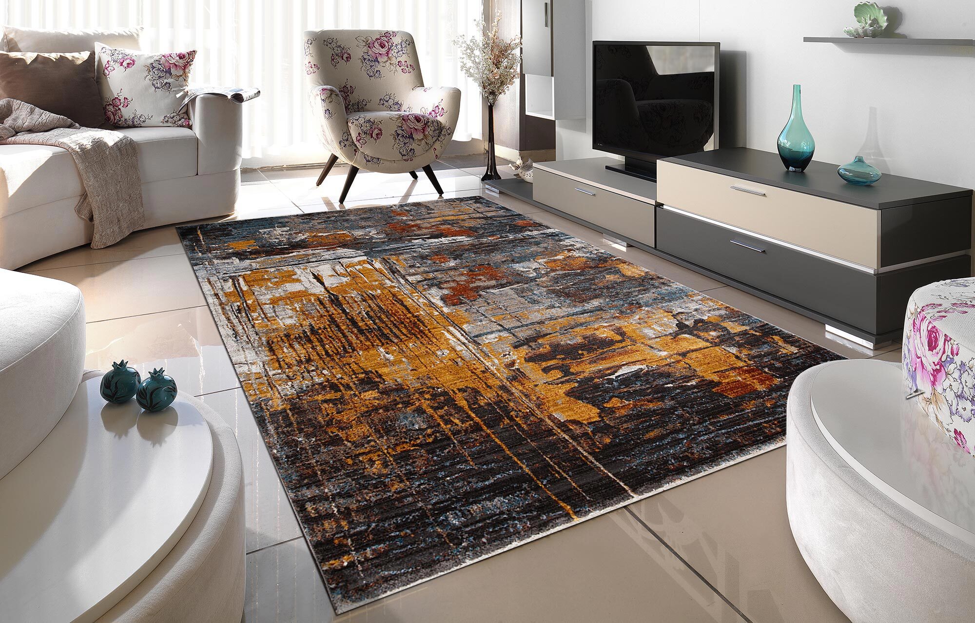 Large View Lukas Modern Abstract Rug