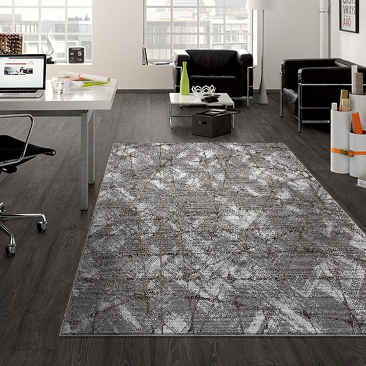 Large View Luna Contemporary Geometric Rug