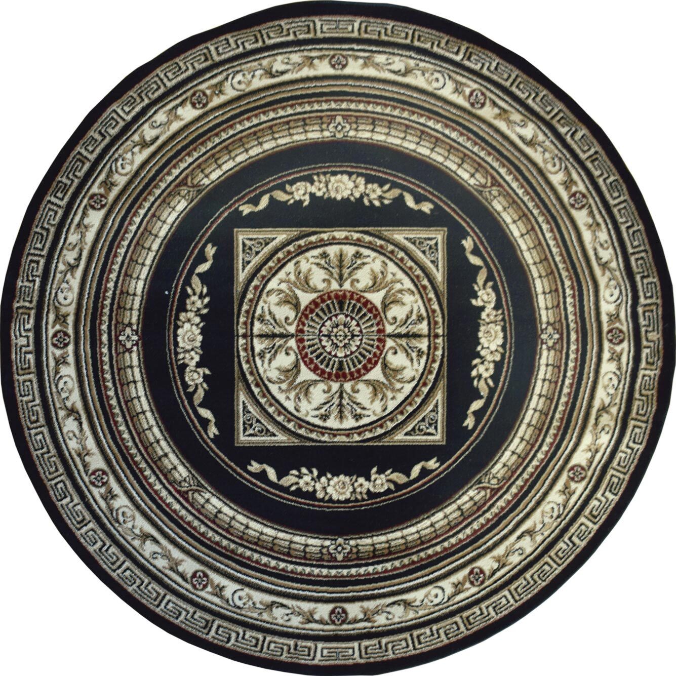 Large View Miami Traditional Medallion Rug