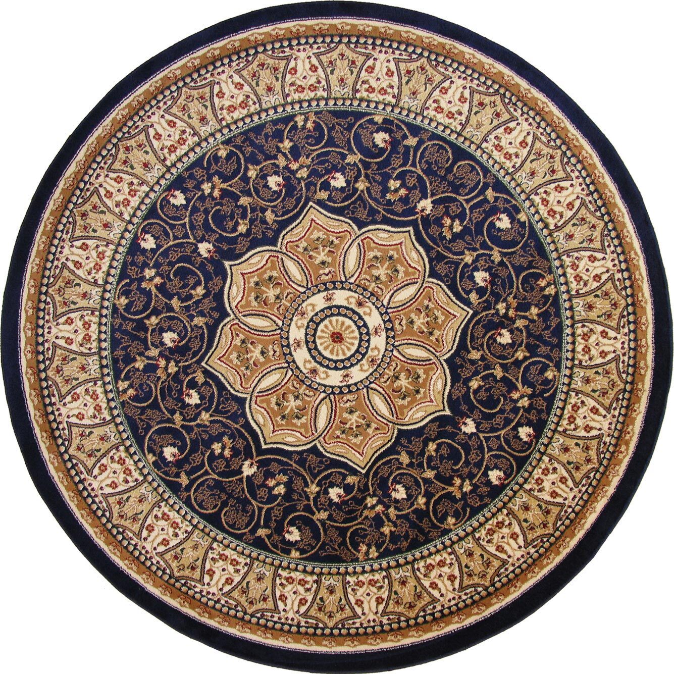 Large View Miami Traditional Medallion Rug