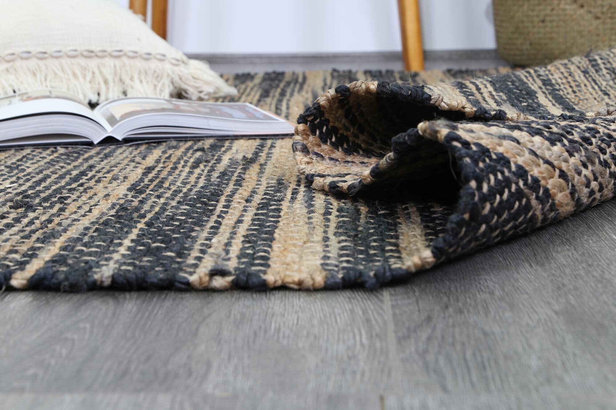 Large View Mallorca Hand Woven Jute Rug
