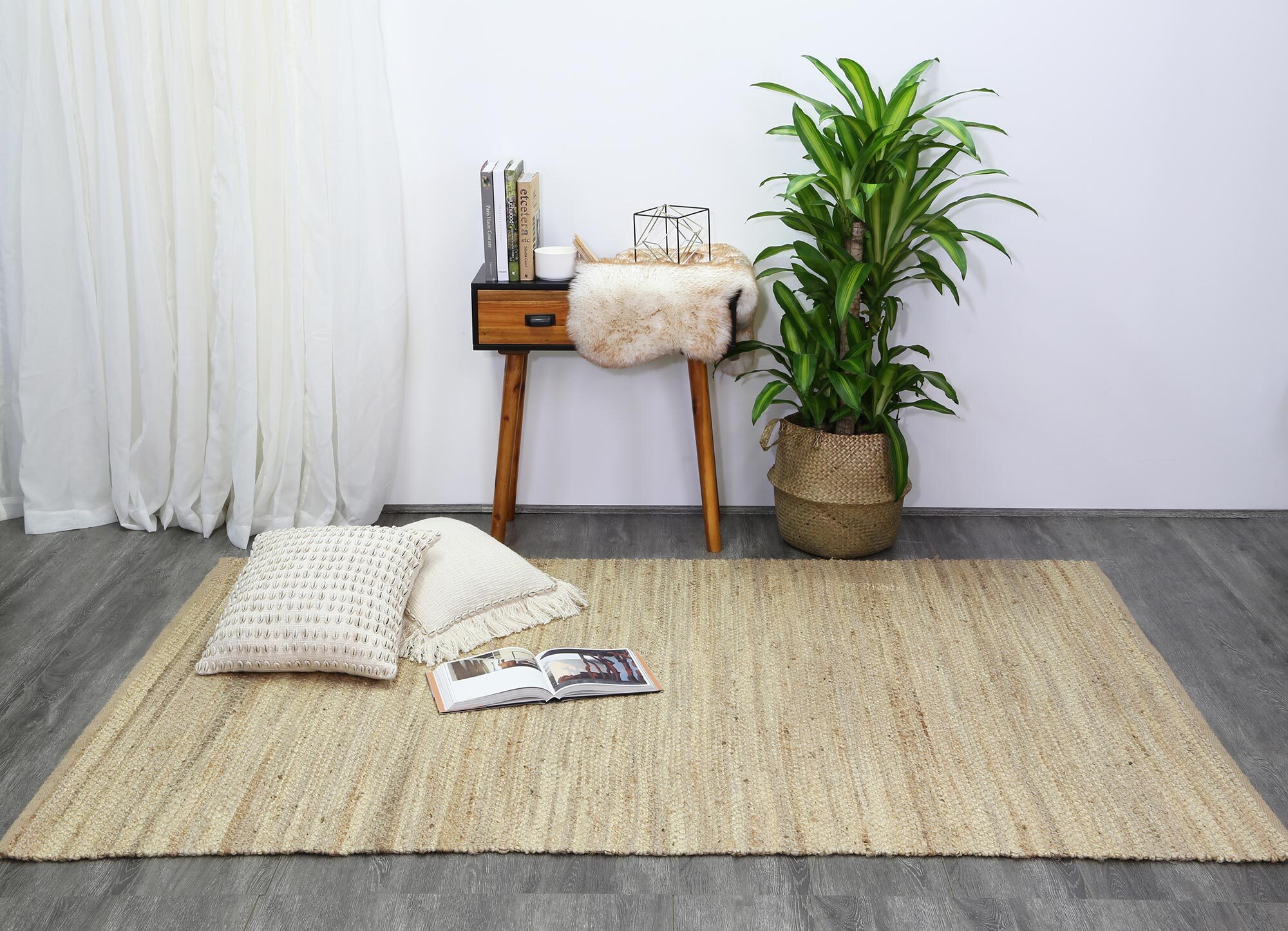 Mallorca Jute Hand Woven Rug