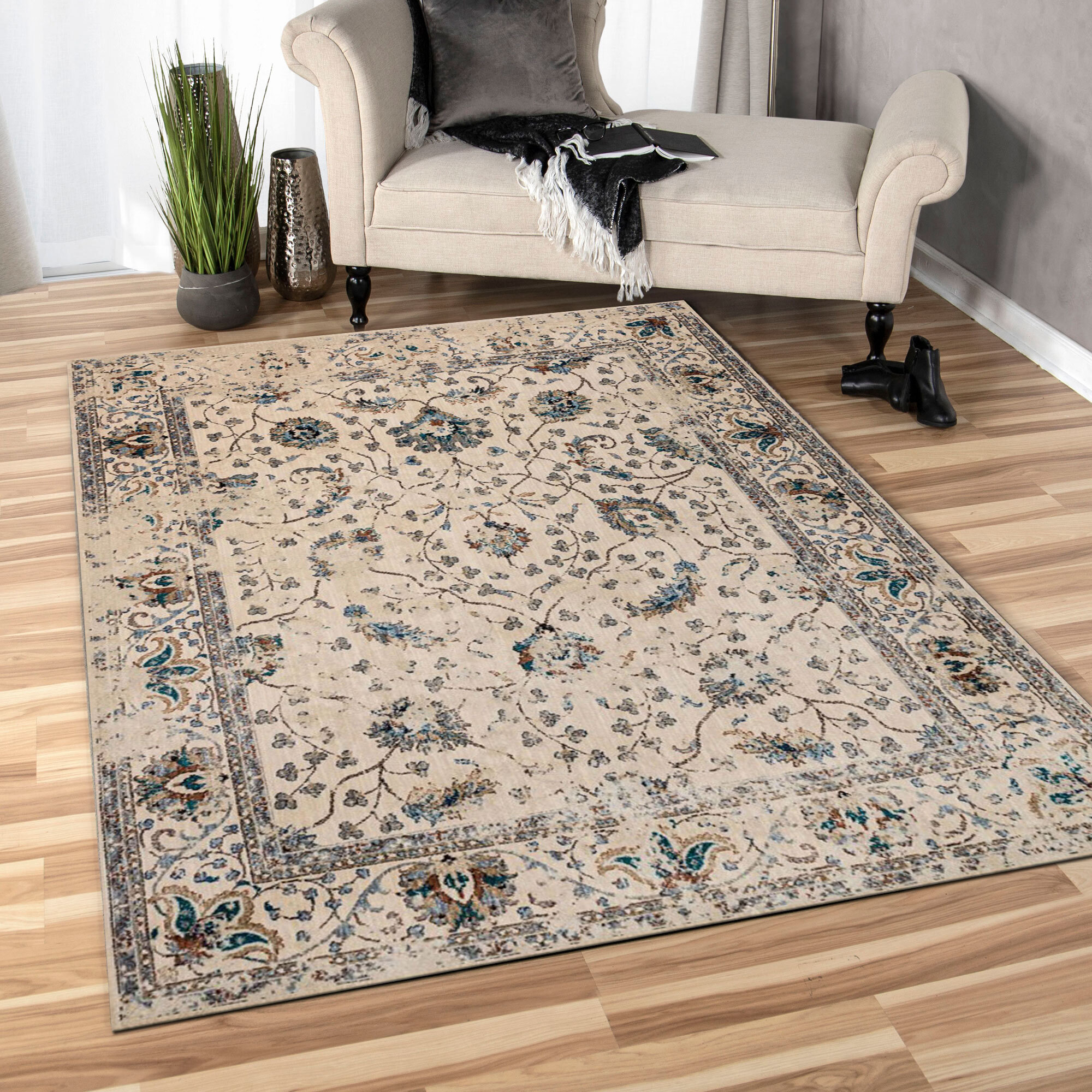 Melanie Tan Overdyed Floral Rug