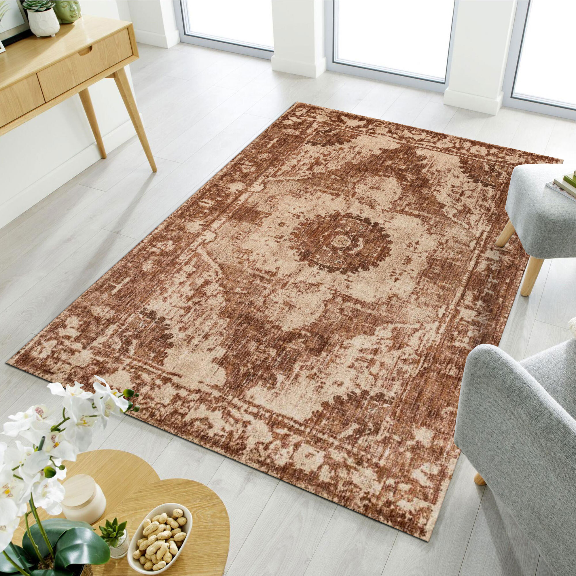 Melanie Brown Overdyed Rug