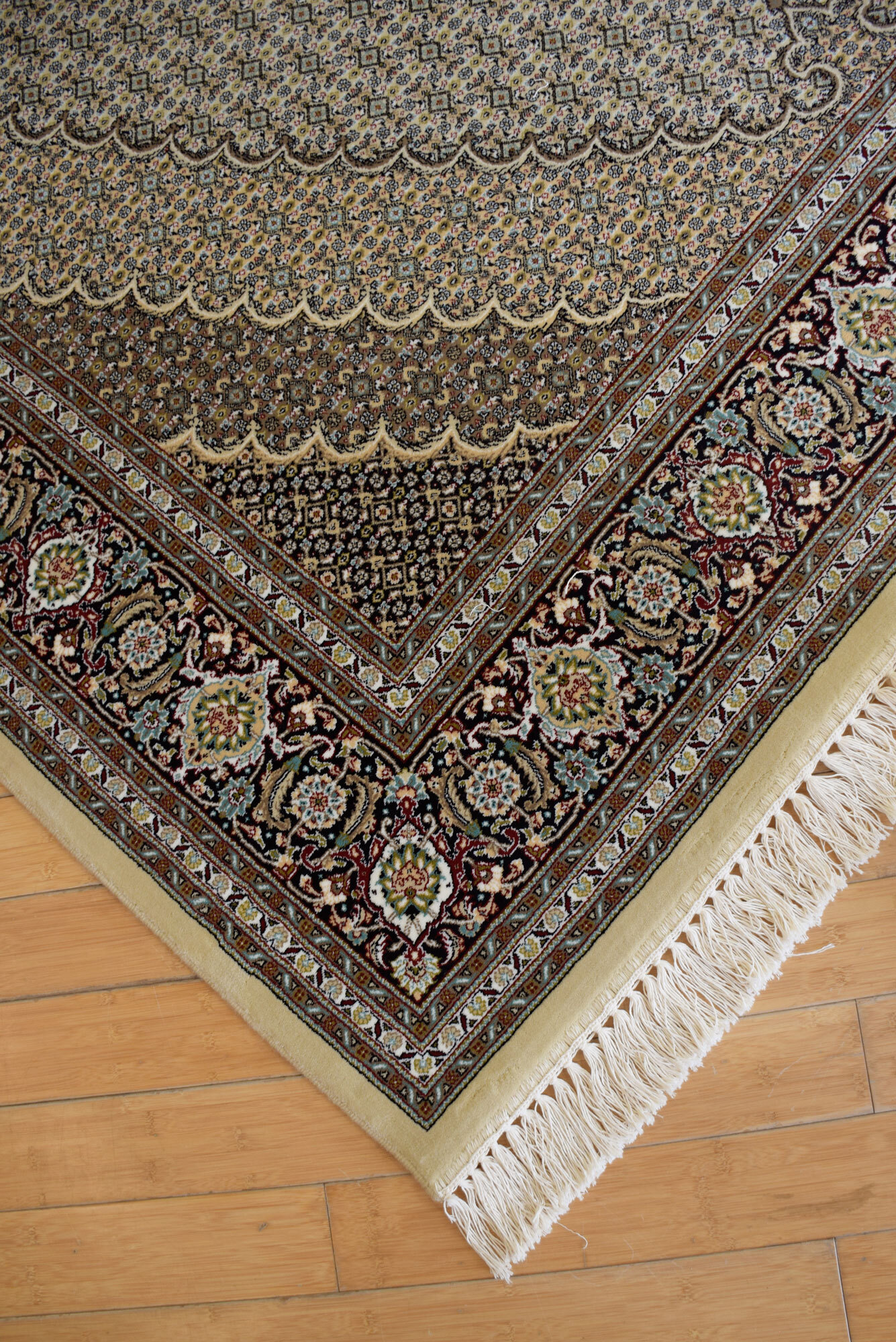 Large View Mona Beige Classic Oriental Rug