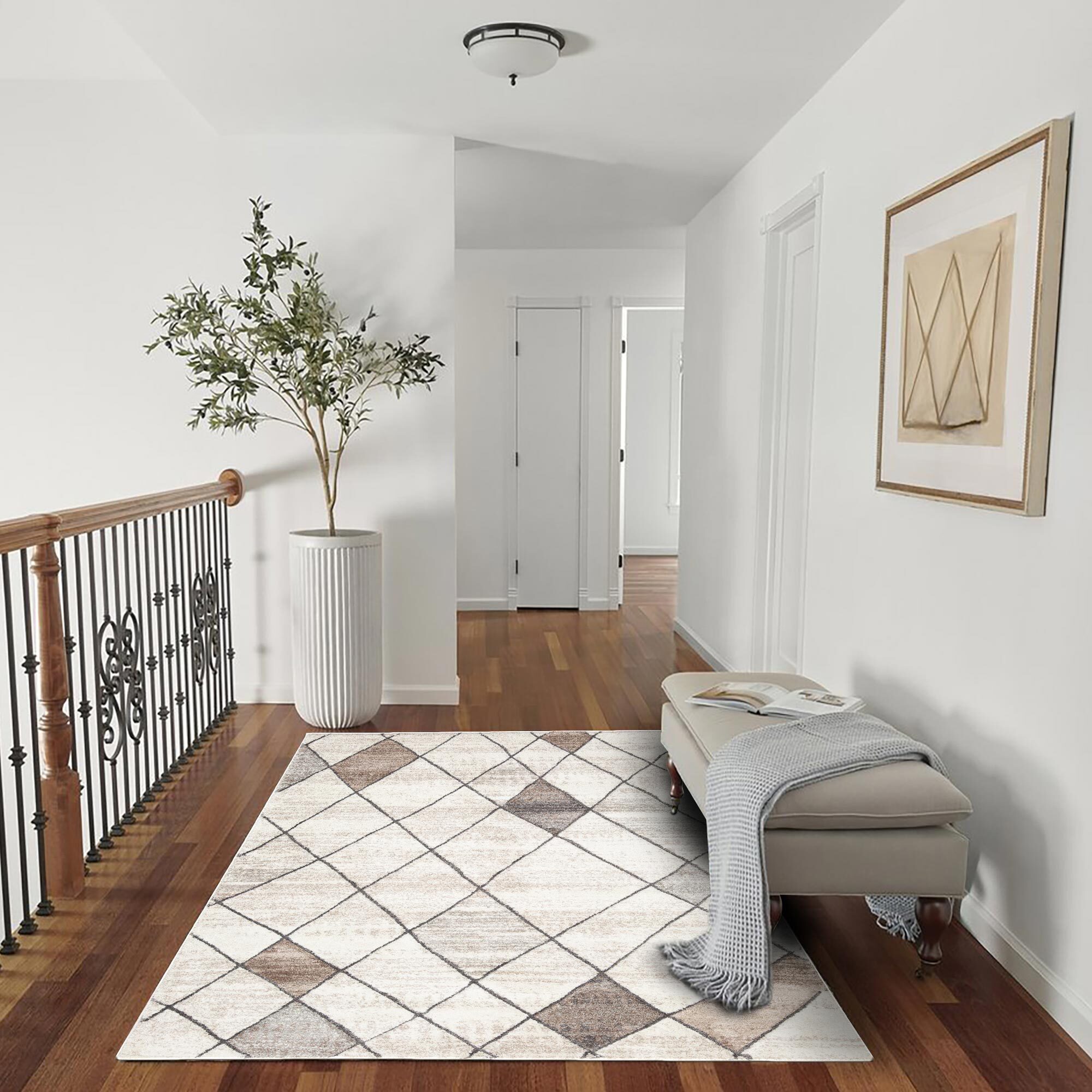 Large View Mylo Geometric Rug