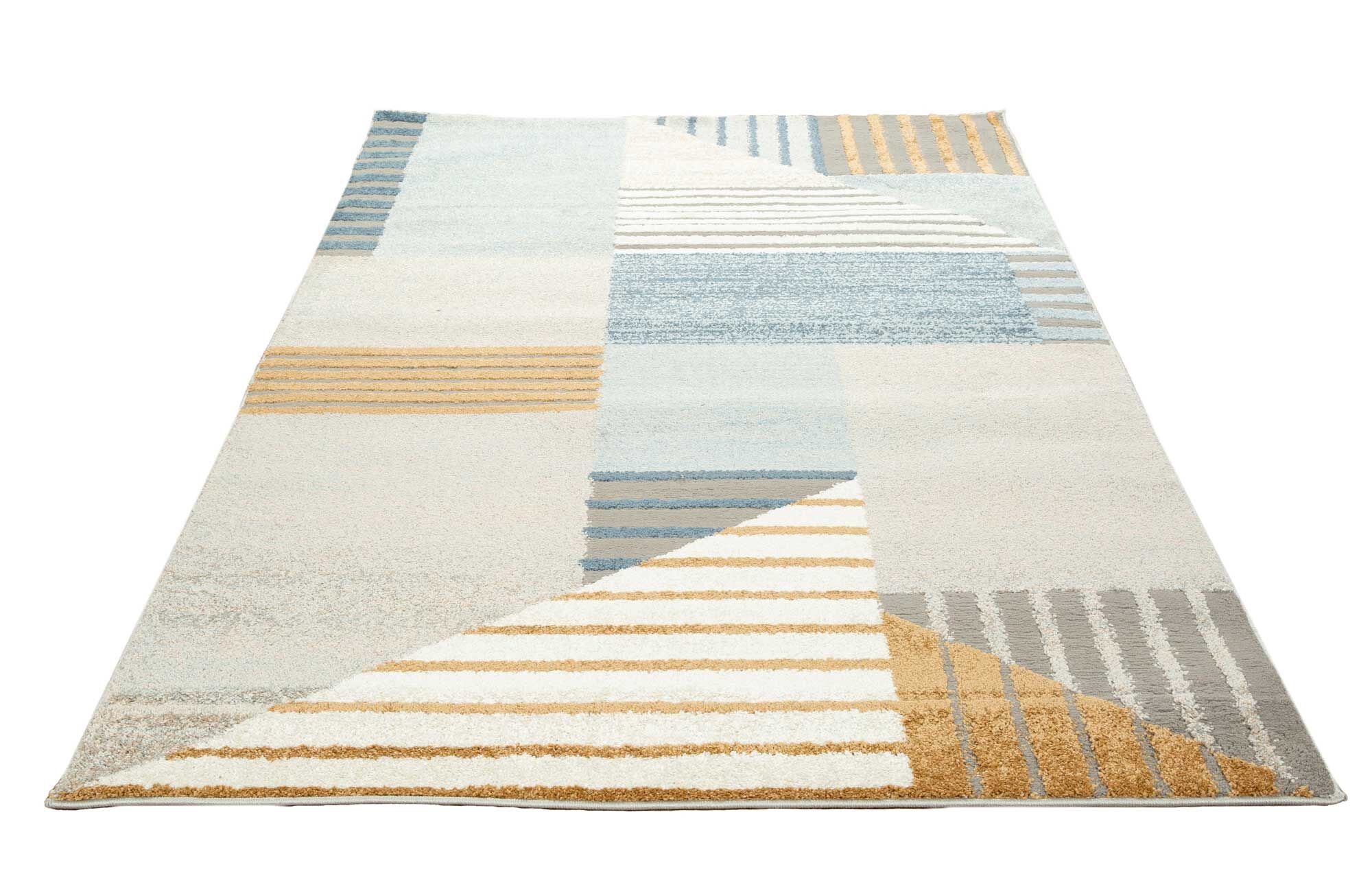 Large View Mineral Modern Geometric Rug