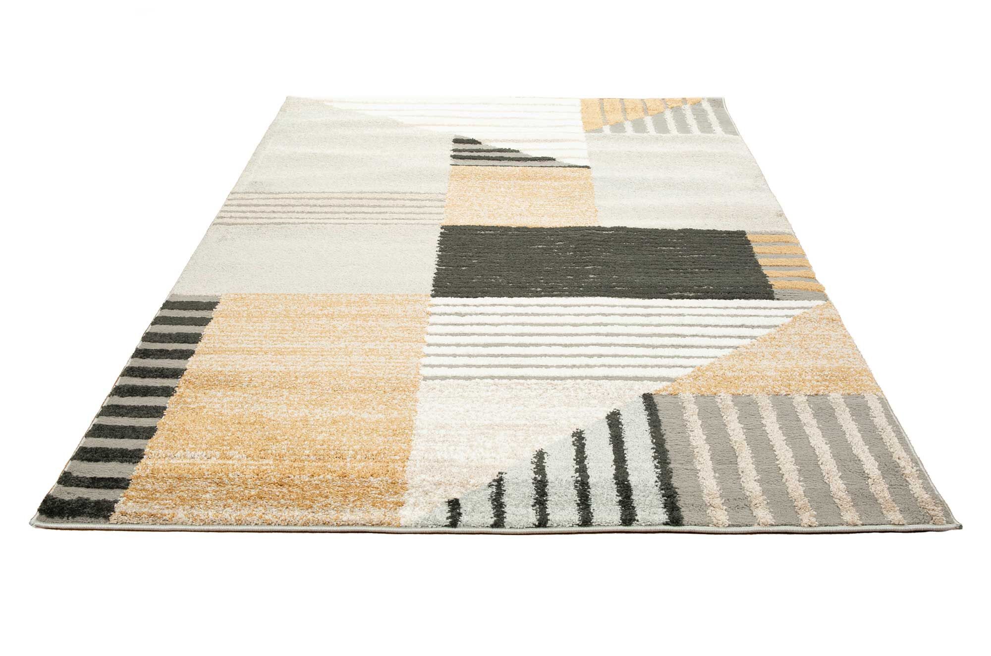 Large View Mineral Modern Geometric Rug