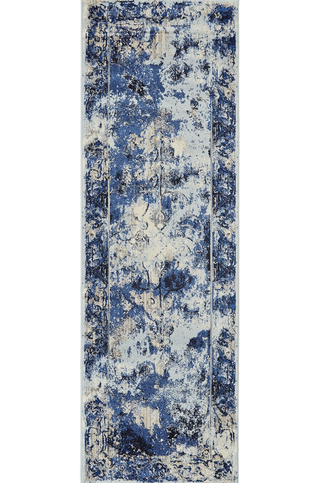 Melissa Blue Transitional Rug