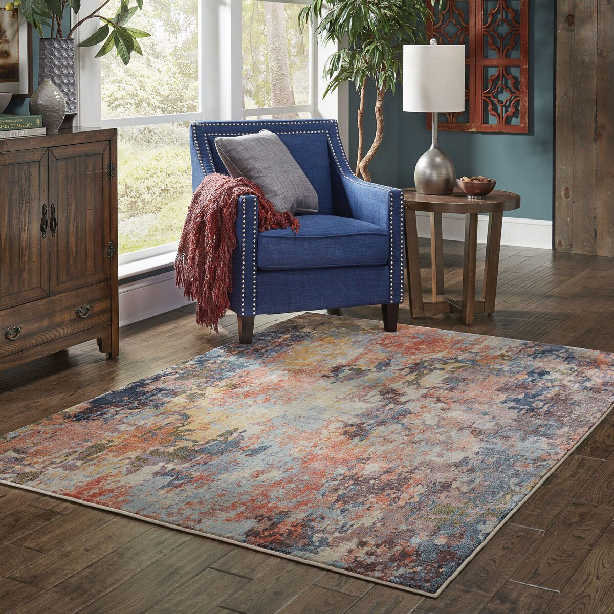 Myla Contemporary Abstract Rug