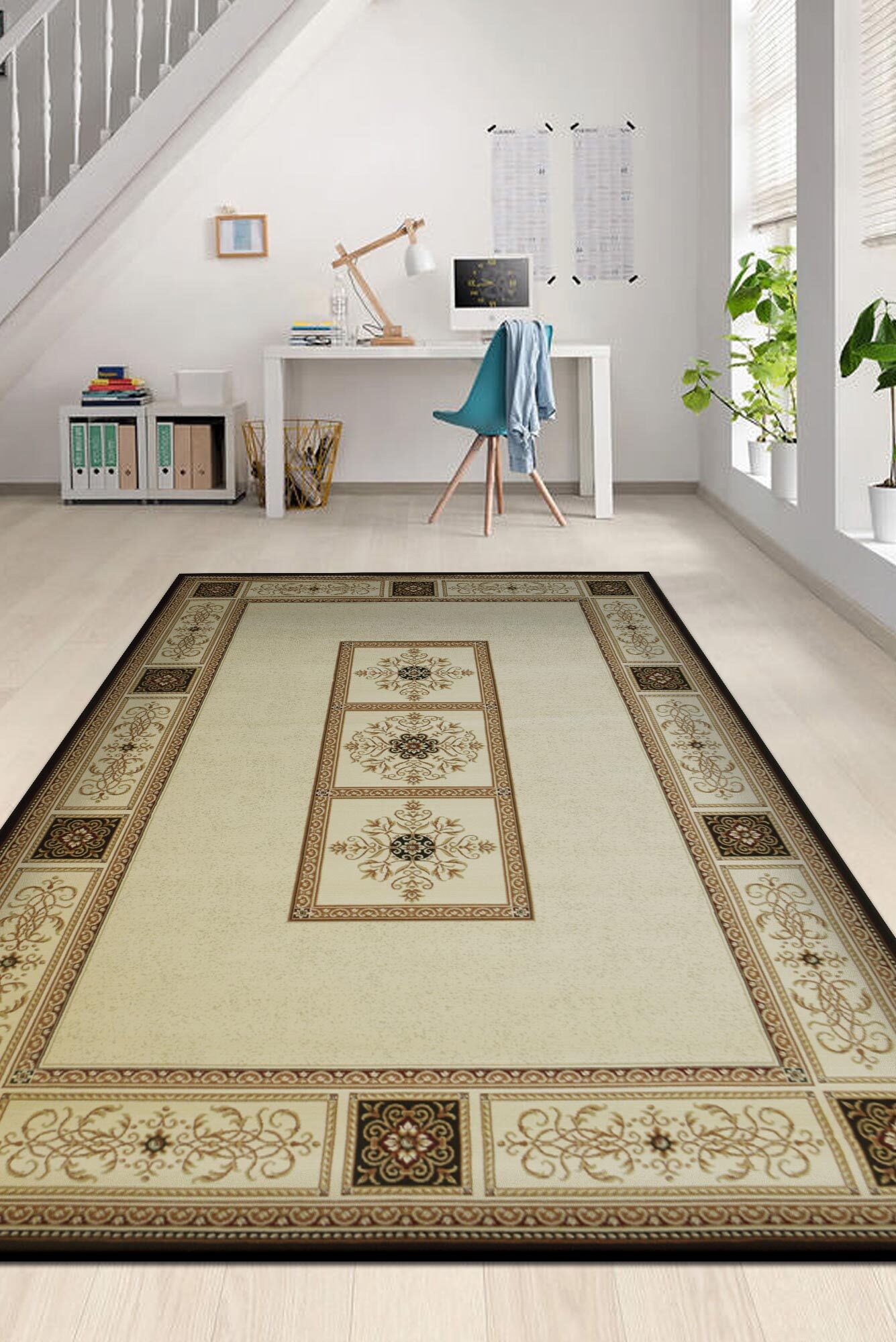 Large View Mercin Traditional Rug