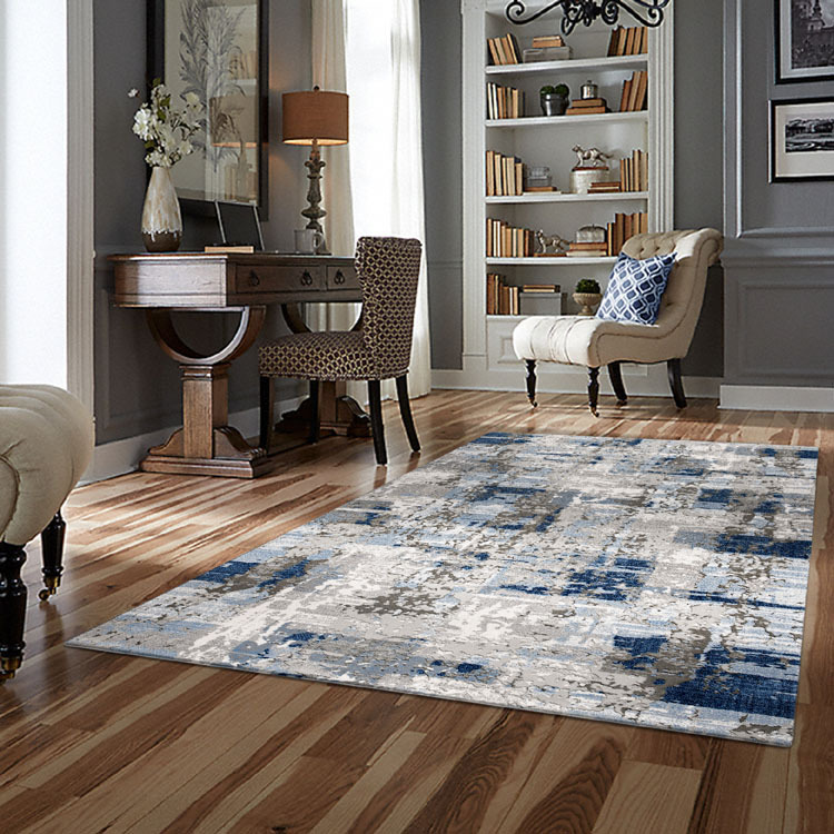 Large View Morris Contemporary Abstract Rug