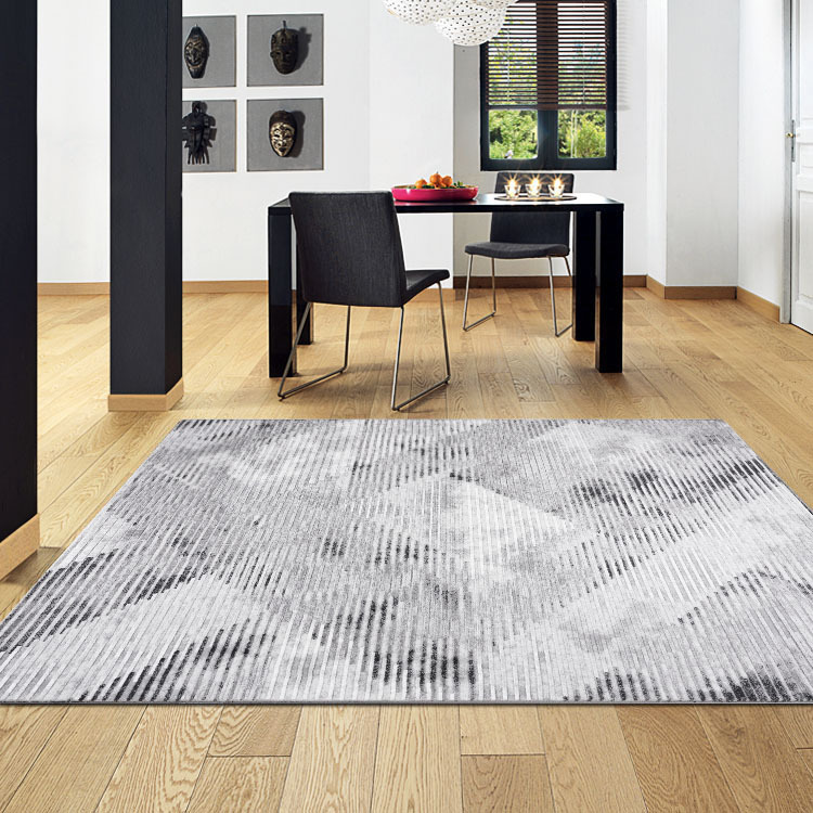 Large View Morris Contemporary Striped Rug