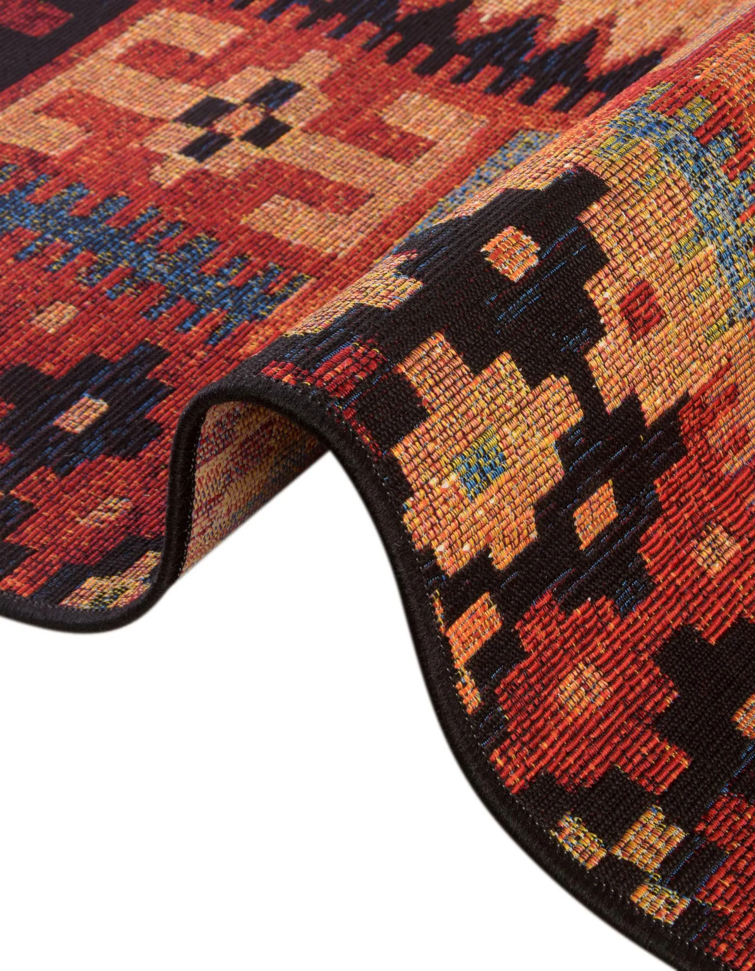 Large View Mystique Round Outdoor Rug