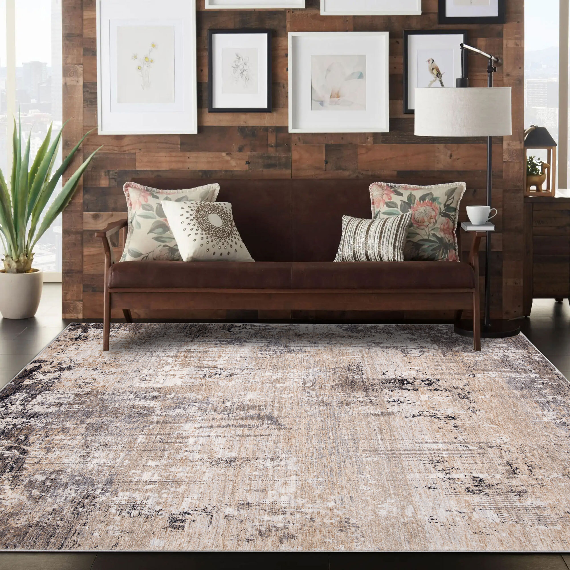 Large View Nadia Contemporary Abstract Rug