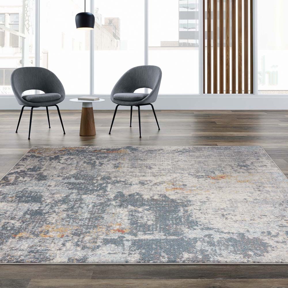 Nyle Contemporary Abstract Rug