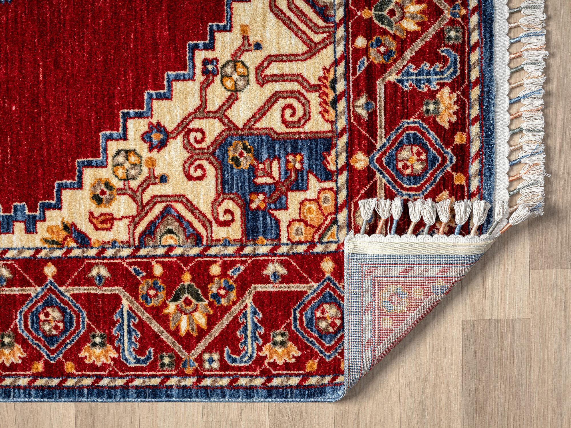 Large View Opal Traditional Medallion Rug