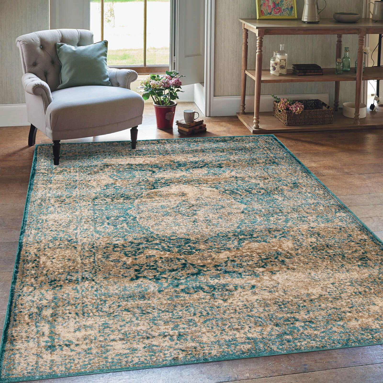 Odin Transitional Medallion Rug