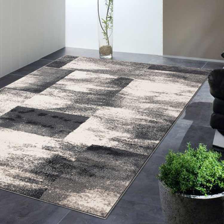 Orel Modern Square Pattern Rug