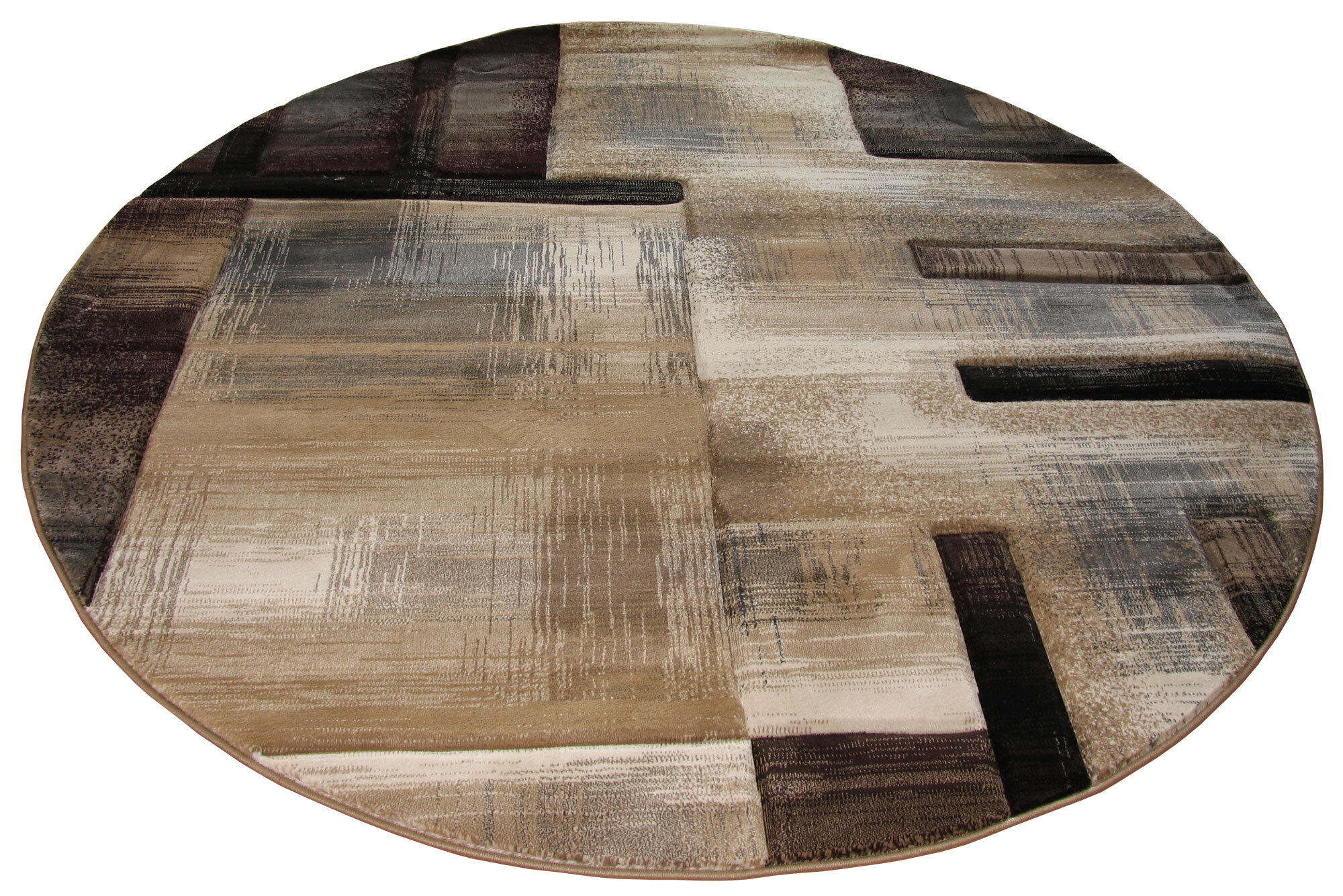 Large View Panama Beige Contemporary Rug
