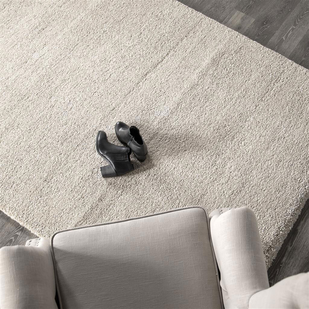 Posh Modern Beige Plain Rug