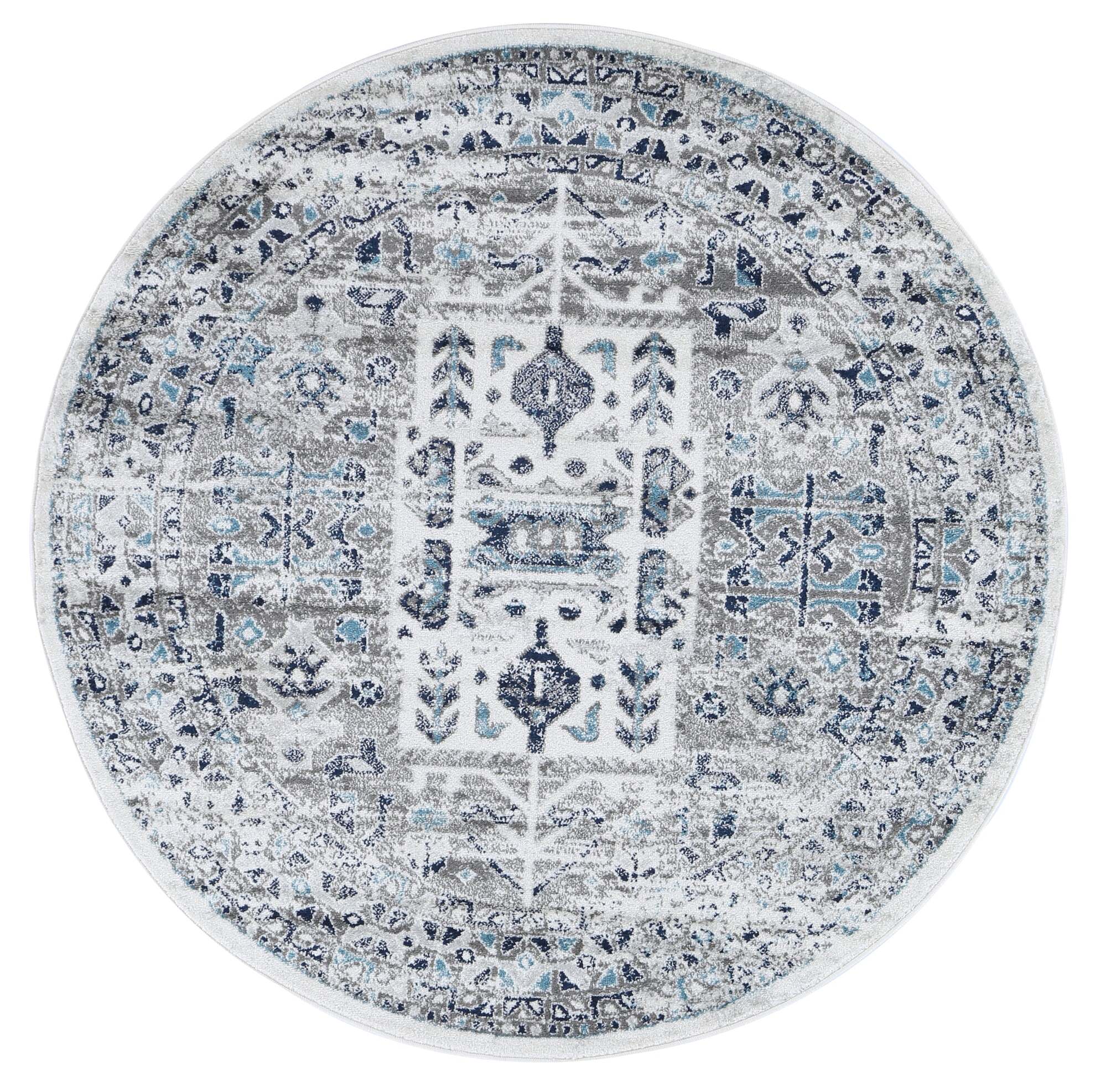 Large View Peri Transitional Medallion Rug