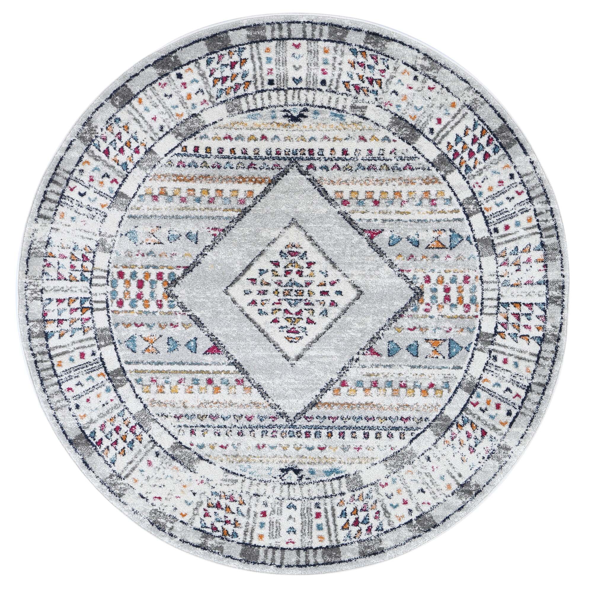 Large View Peri Contemporary Tribal Rug