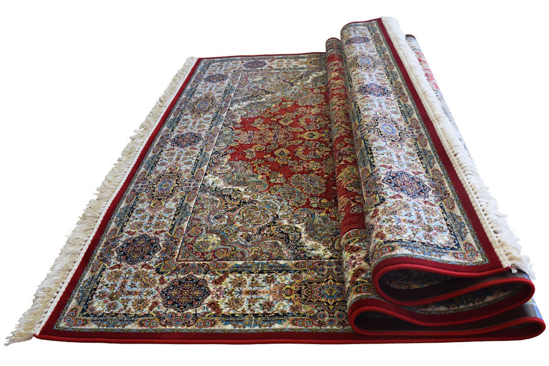 Large View Parsa Red Medallion Oriental Rug
