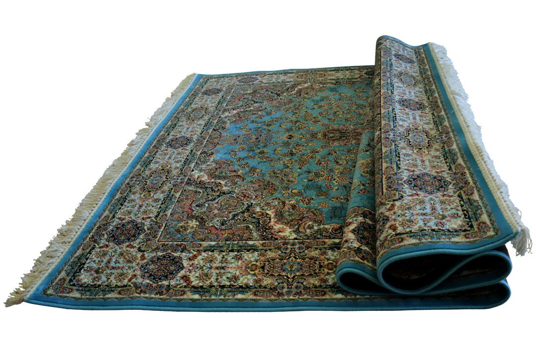 Parsa Blue Medallion Oriental Rug