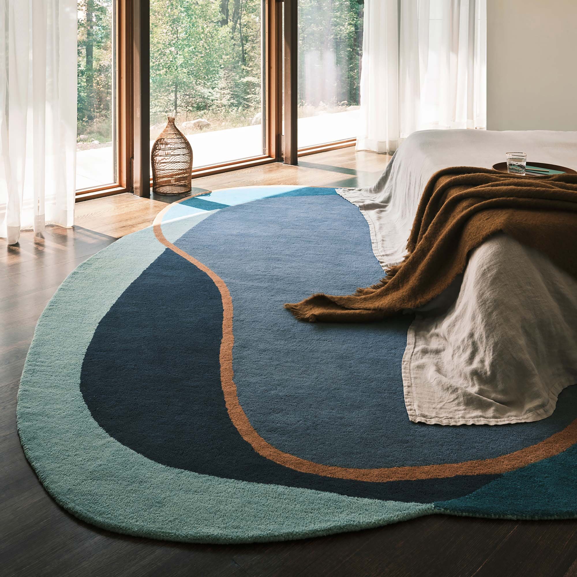 Large View Renaissance NZ Wool Rug