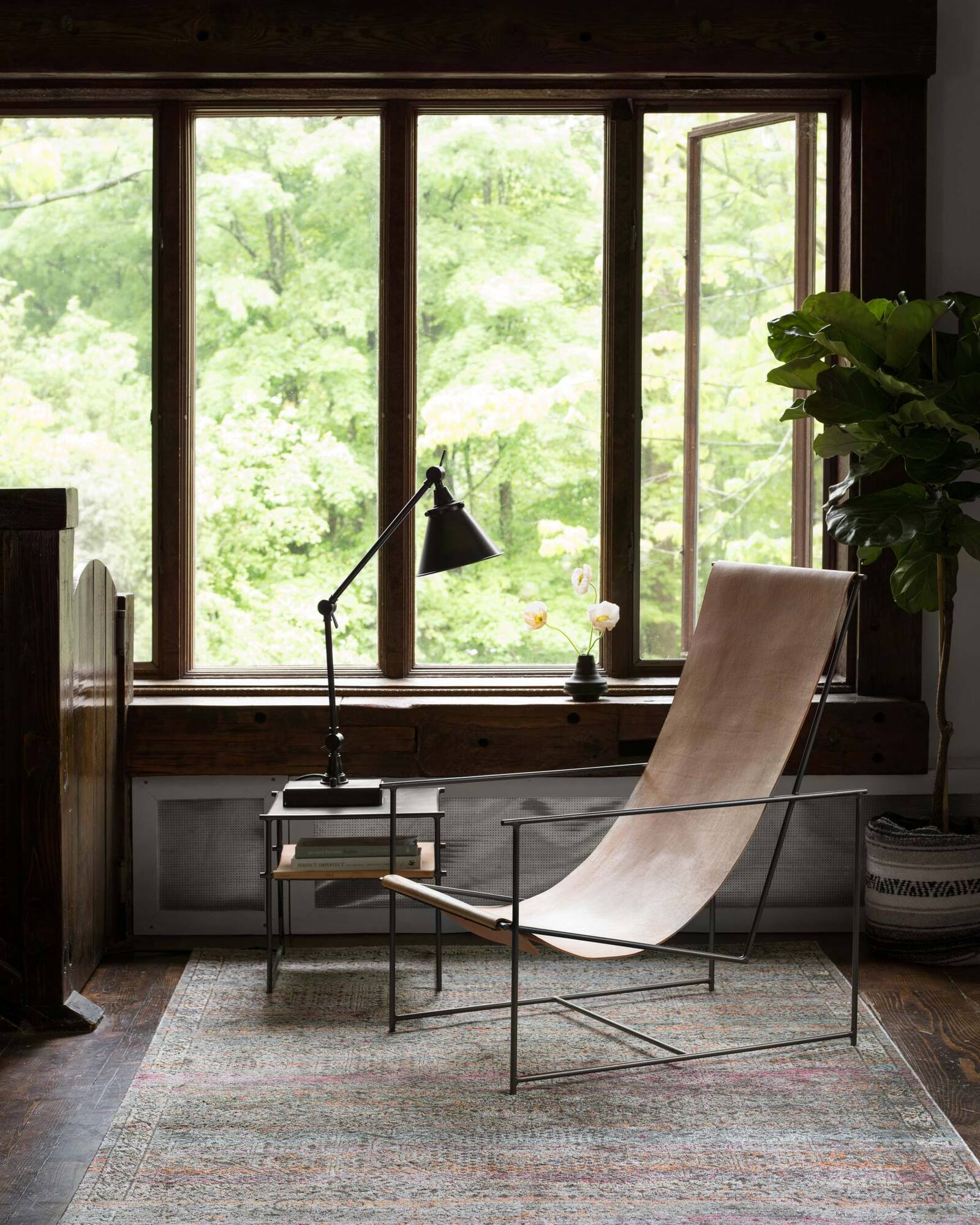 Large View Saba Geometric Transitional Rug