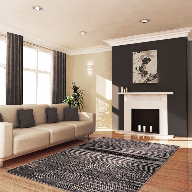 Sade Contemporary Striped Rug