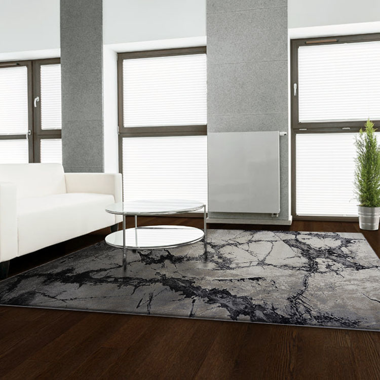 Sade Granite Marble Pattern Rug