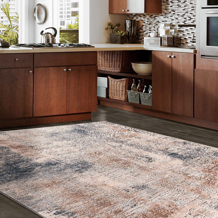 Large View Sera Contemporary Sculpted Rug